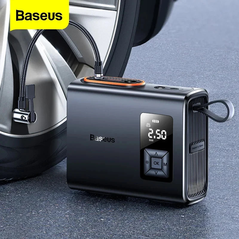 Baseus Portable Wireless- Tire Inflator Pump