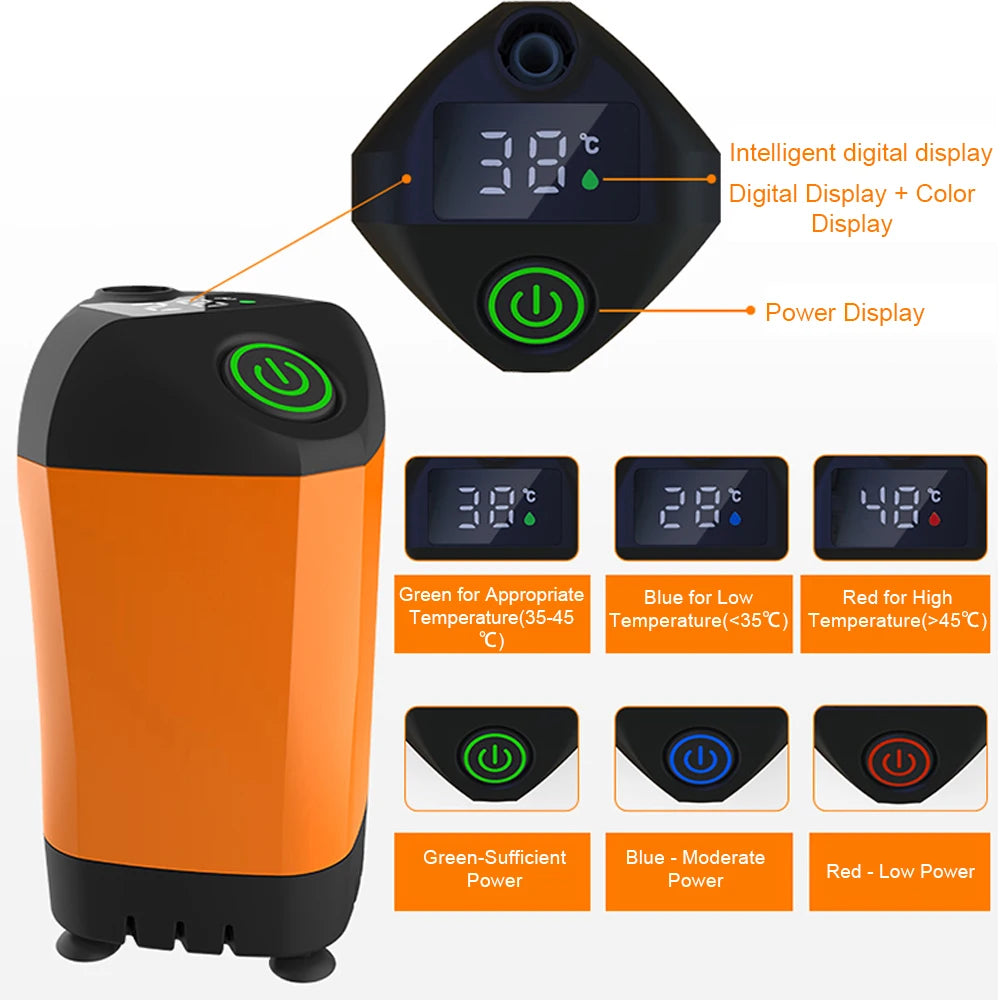 Digital Display Portable Electric Shower